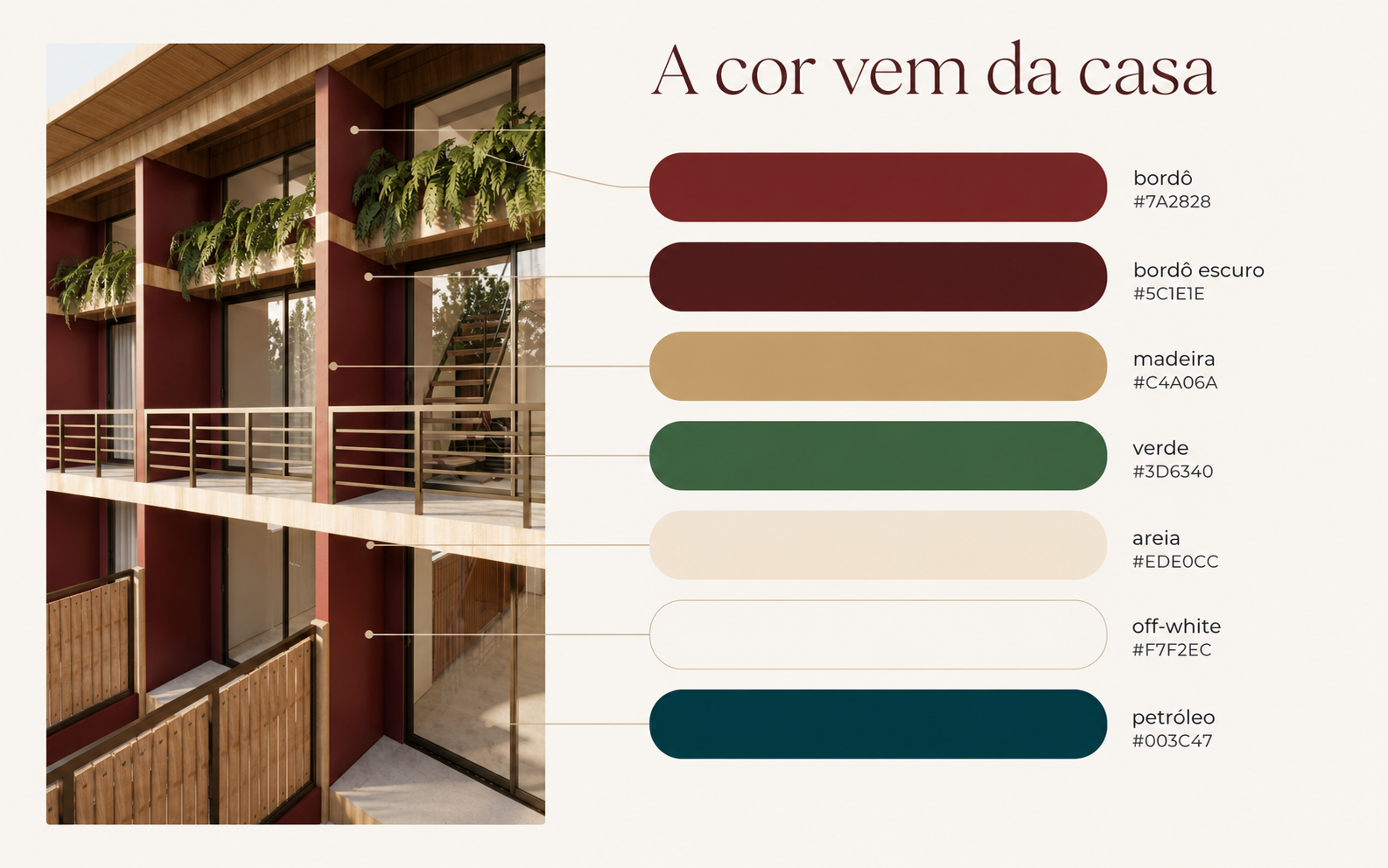 Board história de cor