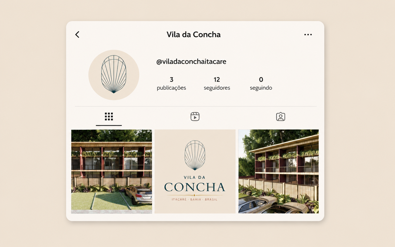 Board aplicação Instagram